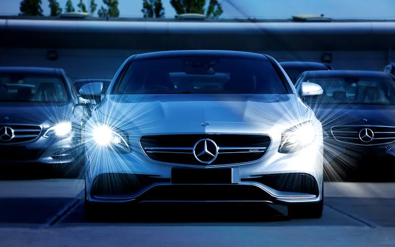 Black Mercedes S-Class sedan for Chicago airport transfer